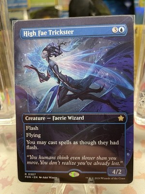 High Fae Trickster (Borderless) #0307 Foundations Regular NM