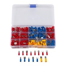 280PCS Assorted Crimp Spade Terminals Insulated Electrical Wire Connectors Kit