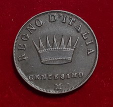 NAPOLEONE I  1 CENT 1812  MI BB