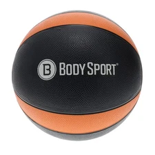 Body Sport Medicine Ball, 18 lb., 29.3-Inch Circumference, Red/Black