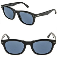 TOM FORD KENDEL TF1076 01M Black POLARIZED Modern Sunglass Authentic 1076 FT1076