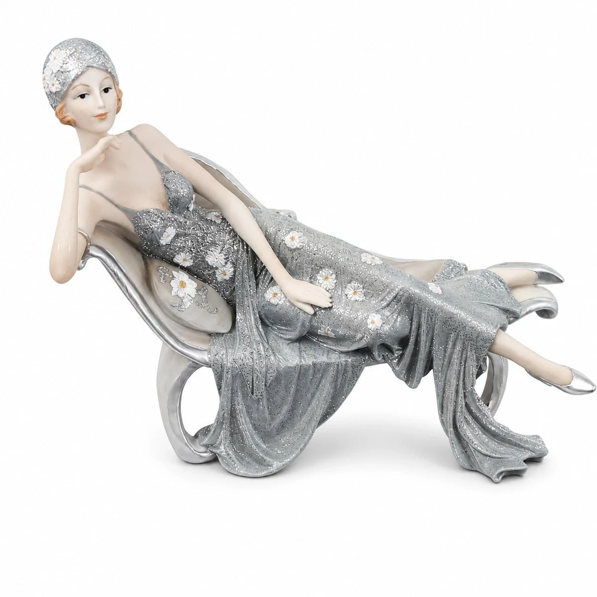 Victorian Woman Figurine In Occupied Japan Collectibles for sale