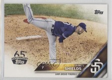 2016 Topps 65th Anniversary Stamp James Shields #541 fm0