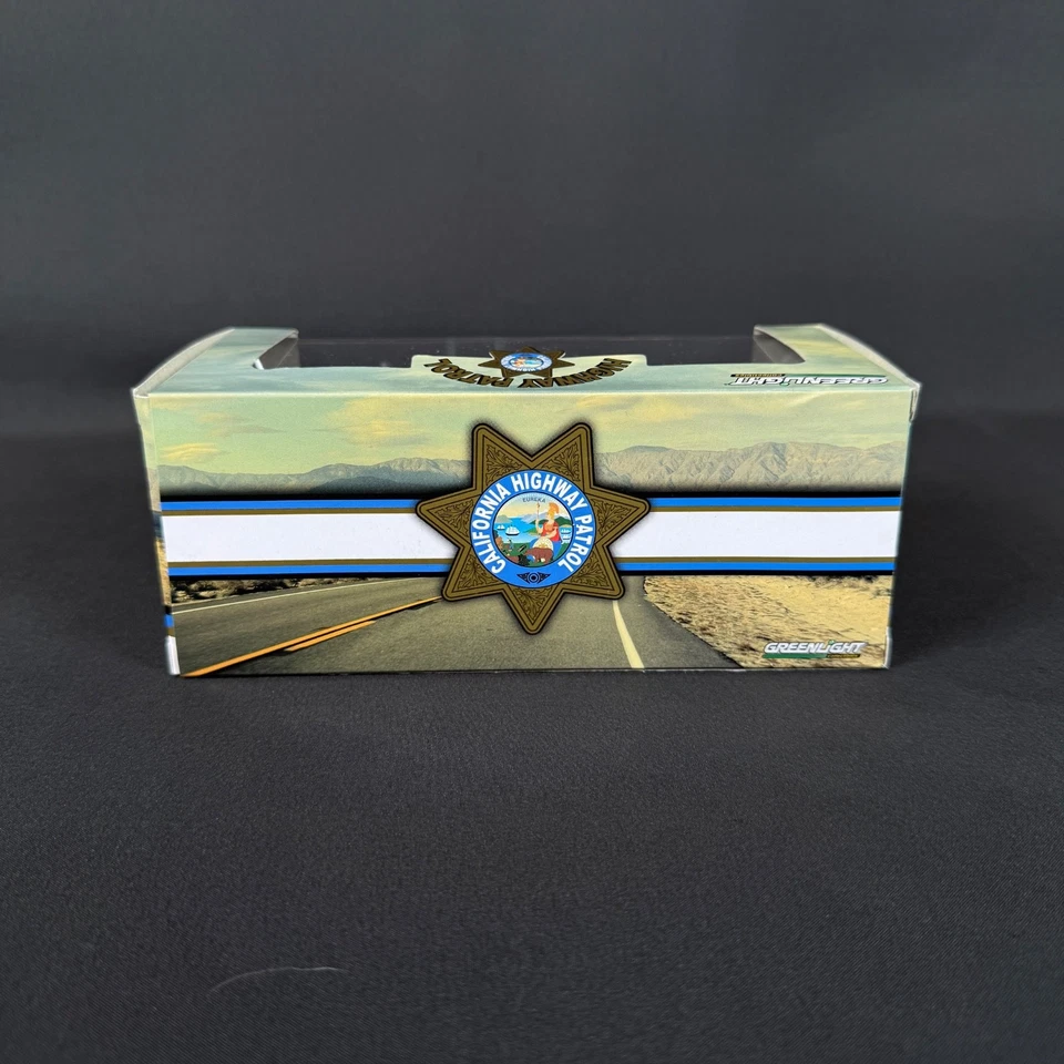 Dodge Charger Pursuit 2008 escala 1/43 CHP Slickktop coche de policía - luz verde Foto 4 de 4