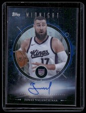 2025-26 Topps Midnight #MO-JV Jonas Valančiunas Midnight Oil Marks