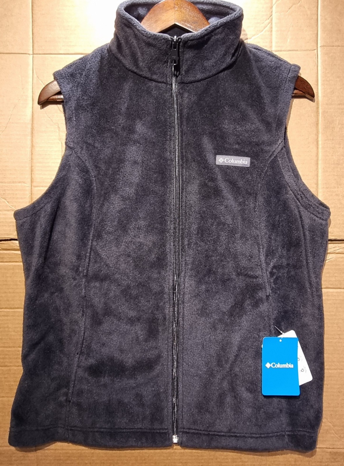 Columbia Women's Large Benton Springs Fleece Gilet/Bodywarmer in Black - BNWT