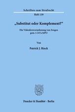 Substitut oder Komplement? Die Videofernverne...