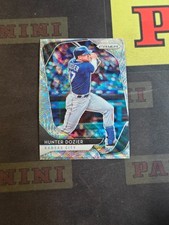 2020 Panini Prizm Baseball Silver Wave Prizm Hunter Dozier /60