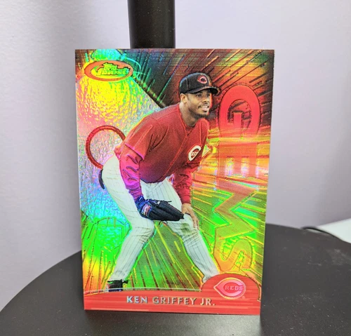 2000 Topps Finest Ken Griffey Jr GEMS REFRACTOR Card #283 Free Shipping