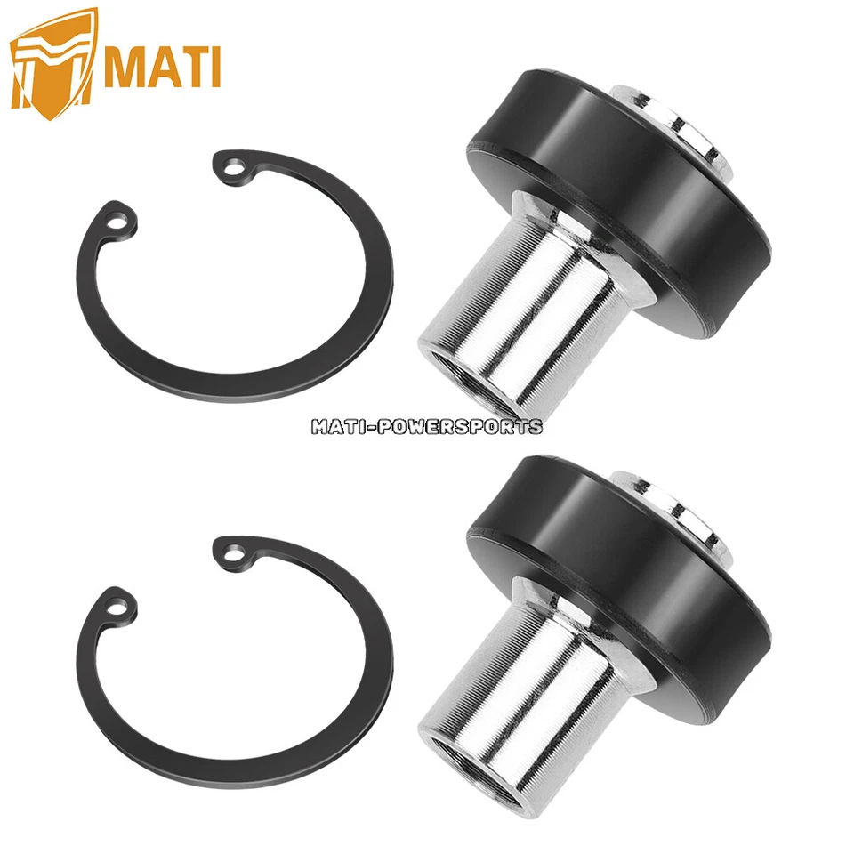 2x Amortiguador de buje de brazo de arrastre 7061042 para moto de nieve Polaris clásica Indy RMK Foto 3 de 4