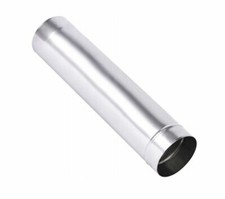 Stainless Steel Flue Liner / Metal Solid Chimney Pipe / Stove Rigid Tube
