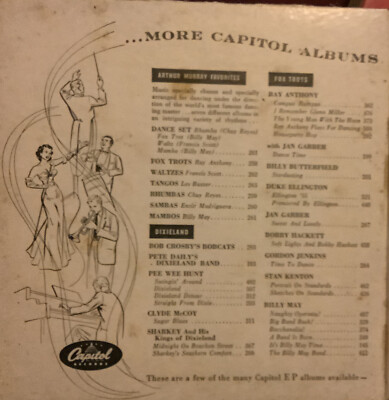 Les Baxter and His Orchestra Tangos T279 - 45 RPM - 1951 - Capitol