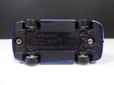 Hot Wheels 2024 Super Treasure Hunt Audi 90 Quattro Rivet Blue STH