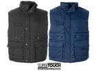 XTEC High Quality Mens Padded Work Gilet Bodywarmer Multi Pocket Vest