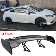 Glossy Adjustable 57 Rear Trunk Spoiler Gt Racing Wing For Honda Civic 12-15 Glossy Adjustable 57 Rear Trunk Spoiler Gt Racing Wing For Honda Civic 12-15