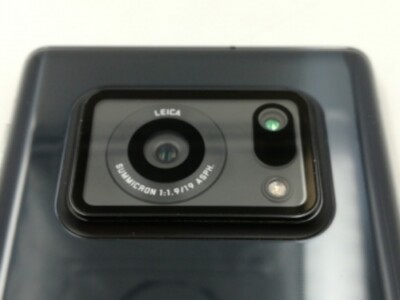 SHARP AQUOS R6 Black Android Phone Leica Lens 128GB SIM FREE