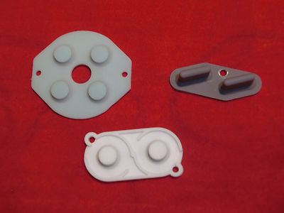 Tastengummi Rubber Pad, conductive pads, Leitgummi  f. Nintendo Gameboy Classic