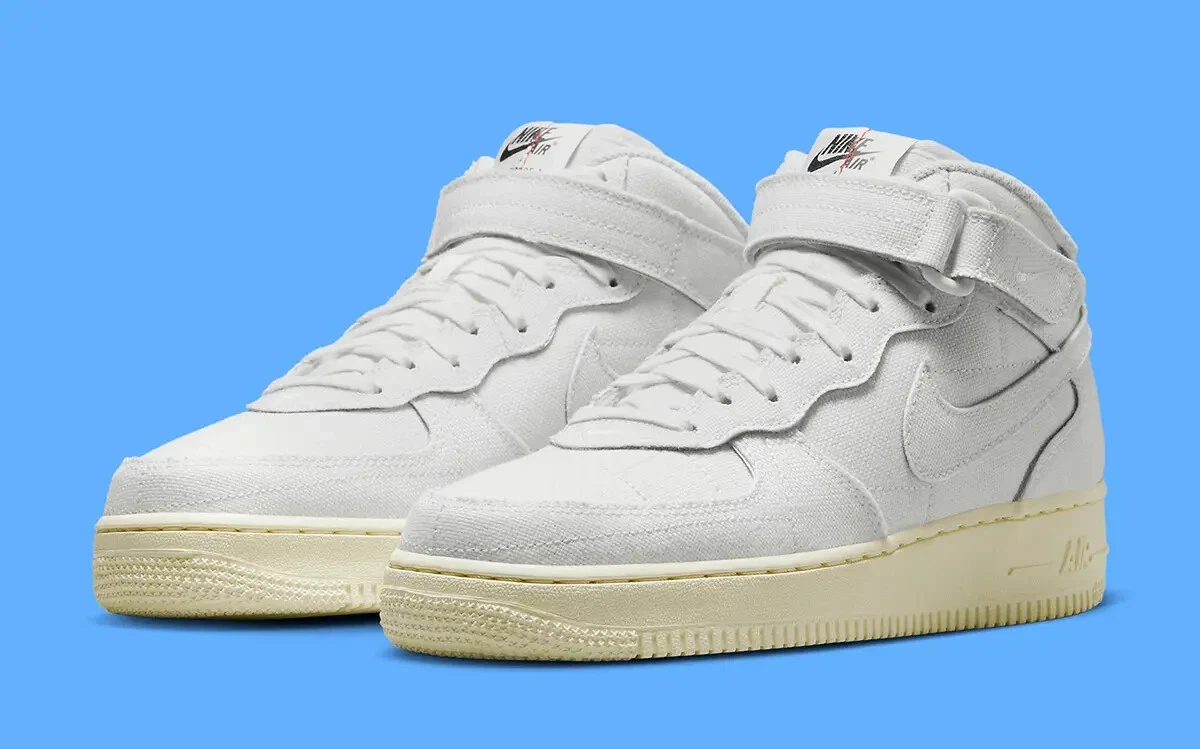 Nike Air Force 1'07 mid sneakers in white