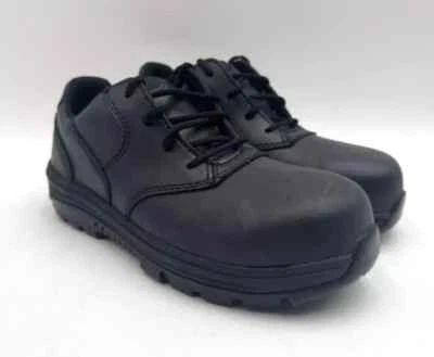 RED WING SHOES Red Wing WORX Women's NEW Steel Toe Oxford Safety Shoe Black US Multiple Sizes