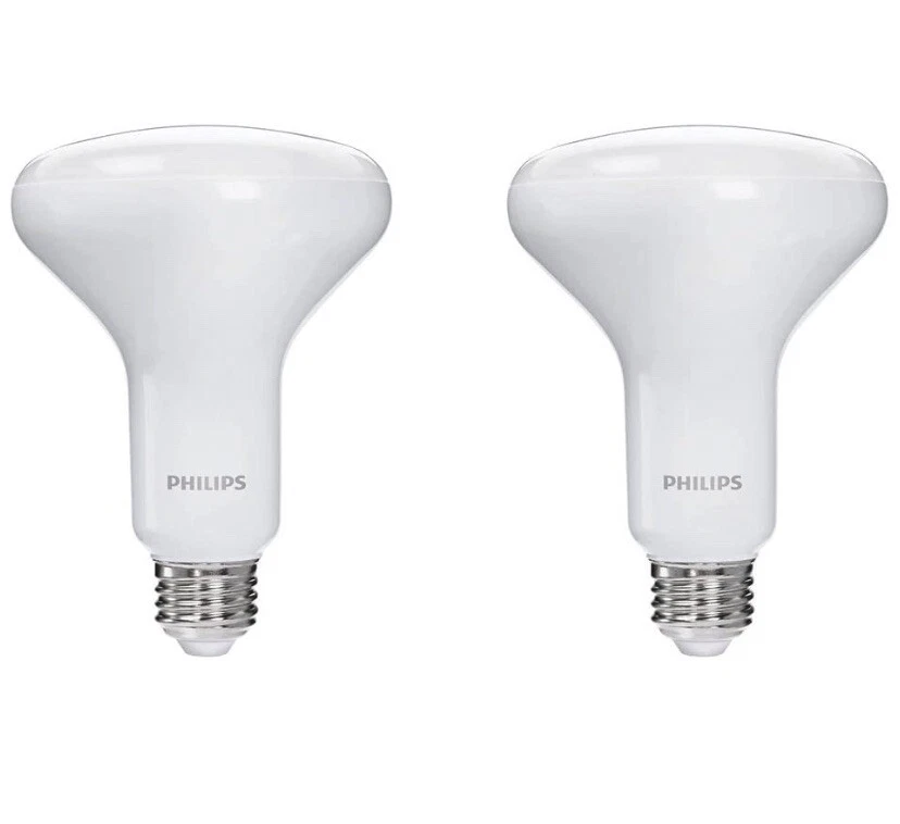 2 Philips LED Flood Light Bulbs Dimmable 5000K Daylight 7.2 W 65W Daylight BR30 - Image 2 of 4