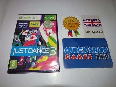Just Dance 3 n Xbox 360 NEU versiegelt UK Tracking Lieferung