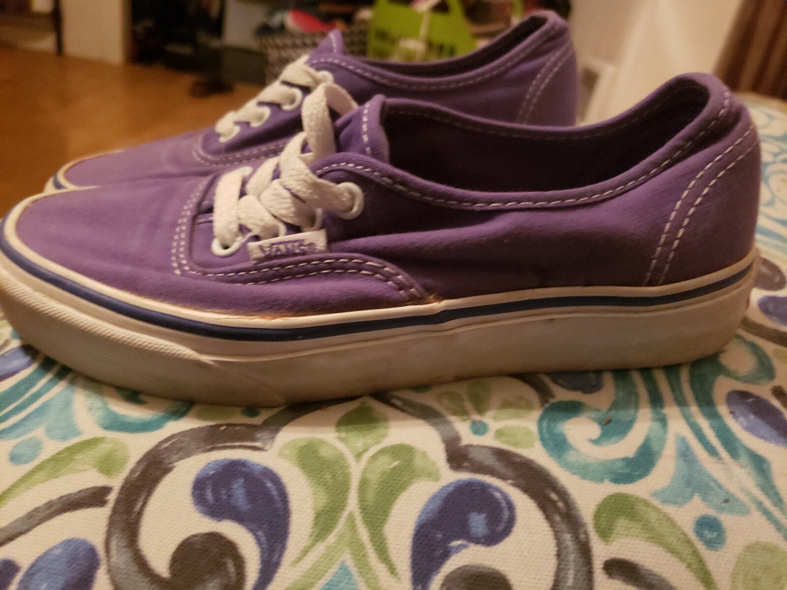 Vans Off The Wall Canvas Walking Shoe 