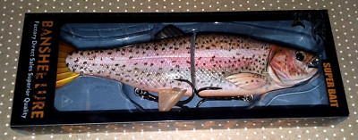 Leurre KGB GOAT Édition Limitée Show Trout Color - Slow Sink Glide Bait - 5 Oz