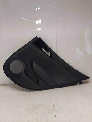 2018 - 21 Kia Stinger Rear Door Panel RH Passenger Black Leather 83306J5020CCM