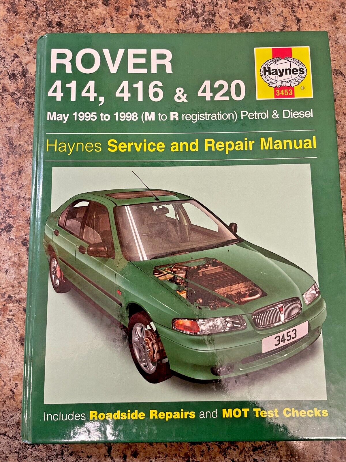 ROVER 414 416 420 1995 1998 HAYNES SERVICE & REPAIR MANUAL HARDBACK 3453