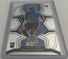2022 Panini Mosaic Football Roger McCreary Tennessee Titans Rookie #381