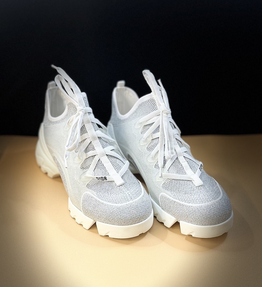 【美しいデザイン☆】Dior D-Connect スポーツシューズ Dior D-Connect Sneaker Grey (From Dior) Size 10.5 | eBay
