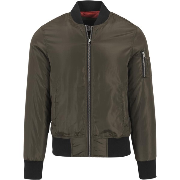 Bomber Jacket Bomberjacke Urbanclassics 2-Tone Herren Jacke Polyester Basic Neu-image