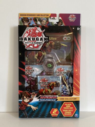 Bakugan Battle Brawlers Card Collection Giant Maxotaur Foil + 3 Booster Packs - Picture 1 of 2