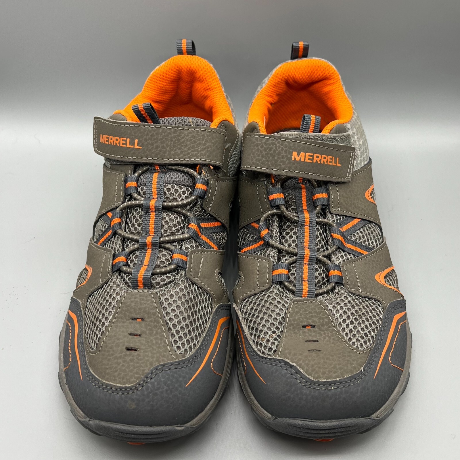 Scarpa da trekking Merrell Trail Chaser marrone grigio arancione pelle giovane 5 5 donna 7