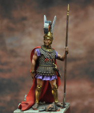 Alexander III of Macedon, Tebas 335 B.C. Painted Tin Toy Soldier Pre-Sale  Art