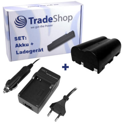 AKKU 2000mAh + LADEGERÄT KONICA MINOLTA DYNAX 5D DYNAX 7D NP-400