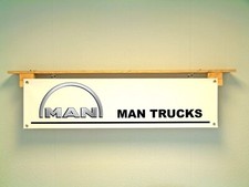 MAN LKW Banner Nutzfahrzeug Werkstatt LKW Fahrzeug Garage Wand Display