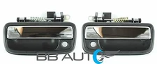 NEW FRONT EXTERIOR CHROME DOOR HANDLES SET RH&LH FITS 1995-2004 TOYOTA TACOMA