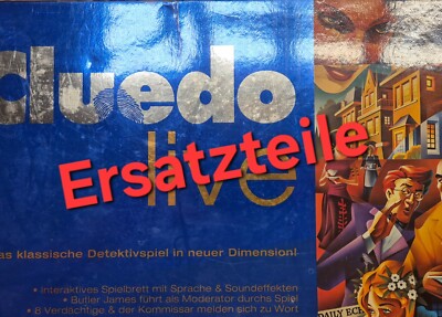 Cluedo live Parker Ersatzteile Ersatz zur Auswahl