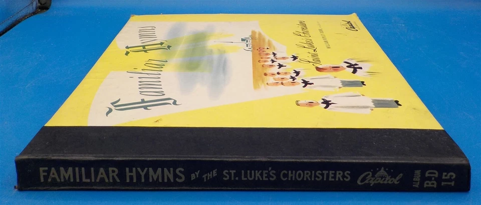 St Luke's Choristers 78RPM CAPITOL 4 Record Set Album Book BD-15 Familiar Hymns  - Image 2 of 4