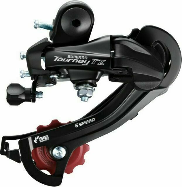 Shimano Tourney TZ500 Medium Cage Rear Derailleur 6 Speed - Black (RD-TZ500-GS)