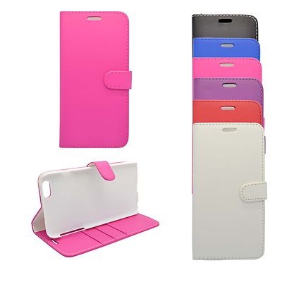 Hülle für Apple iPhone 6 6s Plus Brieftasche Flip PU Leder Ständer Kartenfach Cover