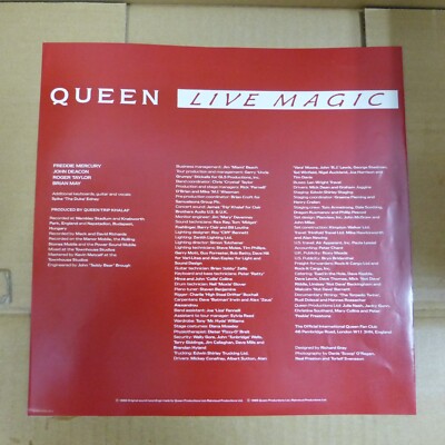 QUEEN - LIVE MAGIC - JAPAN VINYL LP OBI EMS-91203 | eBay