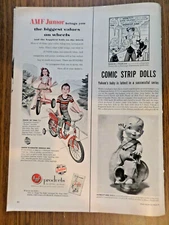 1953 AMF Junior Trikes Bikes Roadmaster Ad