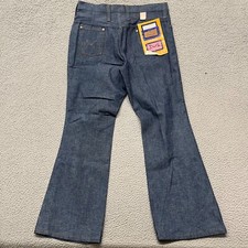 Vtg Blue Bell Maverick Jeans Size 18 Fits 35x32 Blue Bell Bottom Western Fit