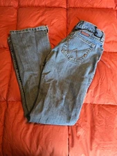 💕 Vintage WRANGLER * 3/4 x 32 *  CASH Cowgirl Cut Jeans * Great Condition