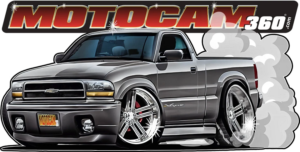 94-04 Chevy S10, S10 Blazer, Sonoma, S-15,  Jimmy,  Bravada Hood Strut- Motocam - Image 2 of 4