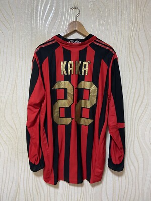 MILAN 2005 2006 HOME SHIRT JERSEY LONG SLEEVE ADIDAS 109957 sz XL