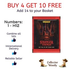 Stranger Things: See You on the Other Side Sticker Singles 1-H12 (Panini 2024)