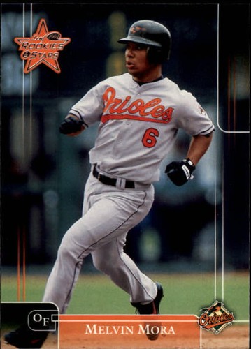 2002 Leaf Rookies and Stars Melvin Mora #13 card
